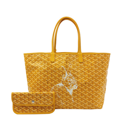 Goyard Bunny Saint Louis PM Medium Tote Yellow Special Collection Rabbit 2021-Luxbags
