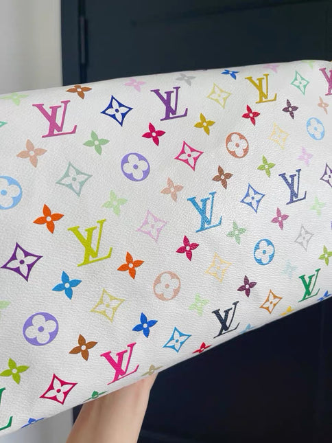Louis Vuitton x Takashi Murakami Speedy 40 White Multicolor