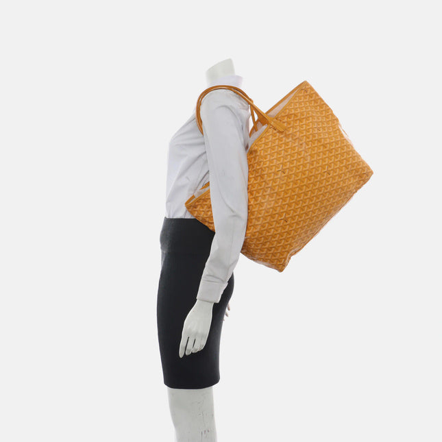 Sold Goyard Saint Louis Tote 2014 GM Large Yellow