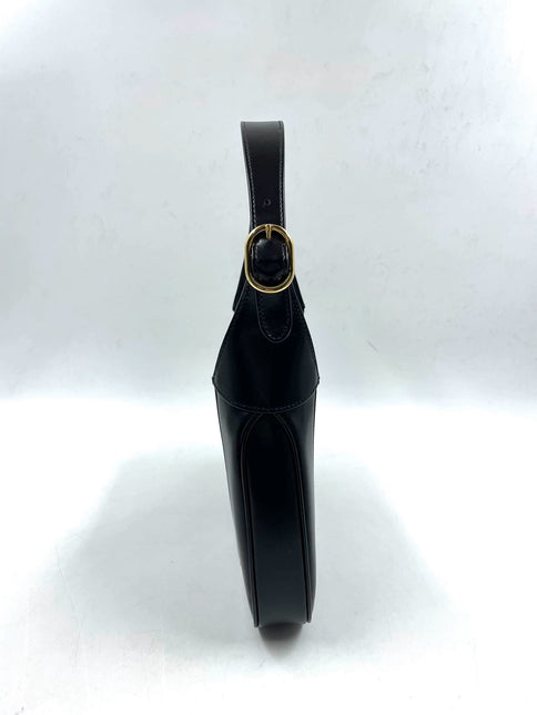 Sold Gucci Jackie 1961 Black Leather Bag with Adjustable Strap