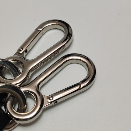 Loewe Puzzle Small Black Grained Leather White Logo