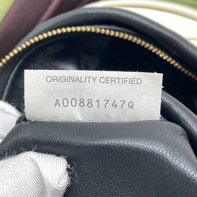 Bottega Veneta Hop Large Stripe Leather Hobo Bag 54cm