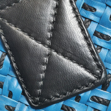 Bottega Veneta Cabat Tote Intreccio Leather Navy and Black 42cm