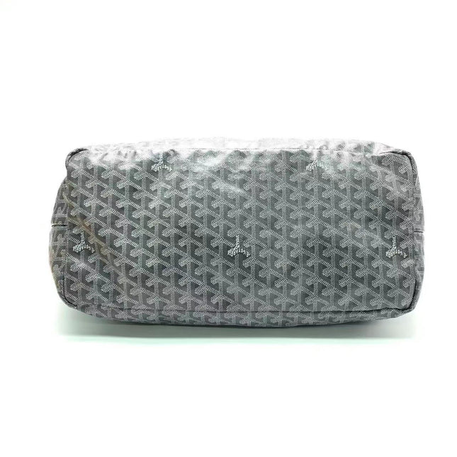 Sold Goyard Saint Louis Tote GM Large Grey Goyardine Canvas