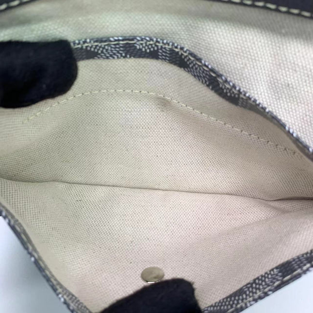 Sold Goyard Saint Louis Tote GM Large Grey Goyardine Canvas