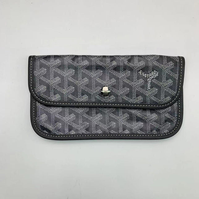 Sold Goyard Saint Louis Tote GM Large Grey Goyardine Canvas