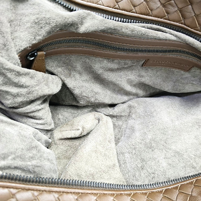 Bottega Veneta Maxi Convertible Tote Dark Chocolate Brown Leather 50cm