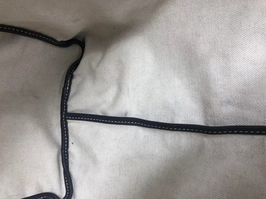 Sold Goyard Saint Louis Tote GM Large Grey Goyardine Canvas