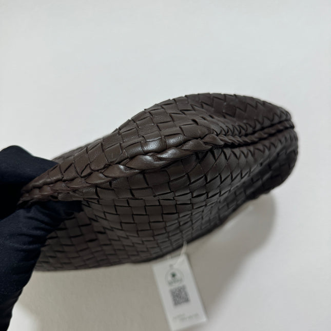 Sold Bottega Veneta Intrecciato Hobo Bag Dark Chocolate Brown 2006 Lambskin leather Medium 40cm