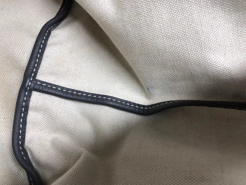 Sold Goyard Saint Louis Tote GM Large Grey Goyardine Canvas
