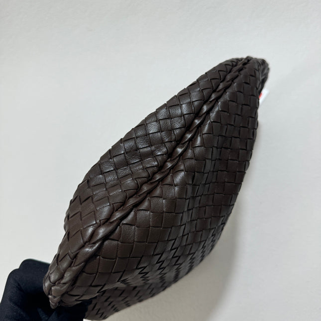 Sold Bottega Veneta Intrecciato Hobo Bag Dark Chocolate Brown 2006 Lambskin leather Medium 40cm