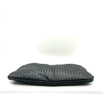Sold Bottega Veneta Intrecciato Hobo Bag Large Black Lambskin leather