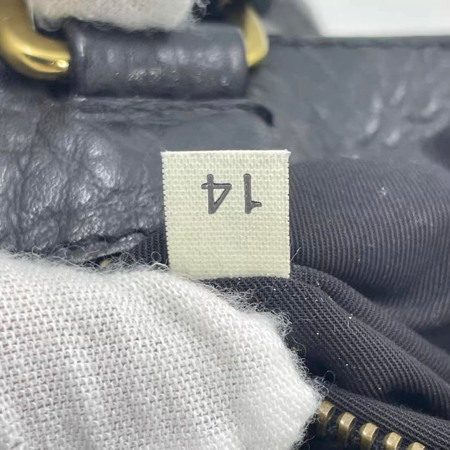 Prada Zebra Print Ponyhair Calfskin Leather Handbag