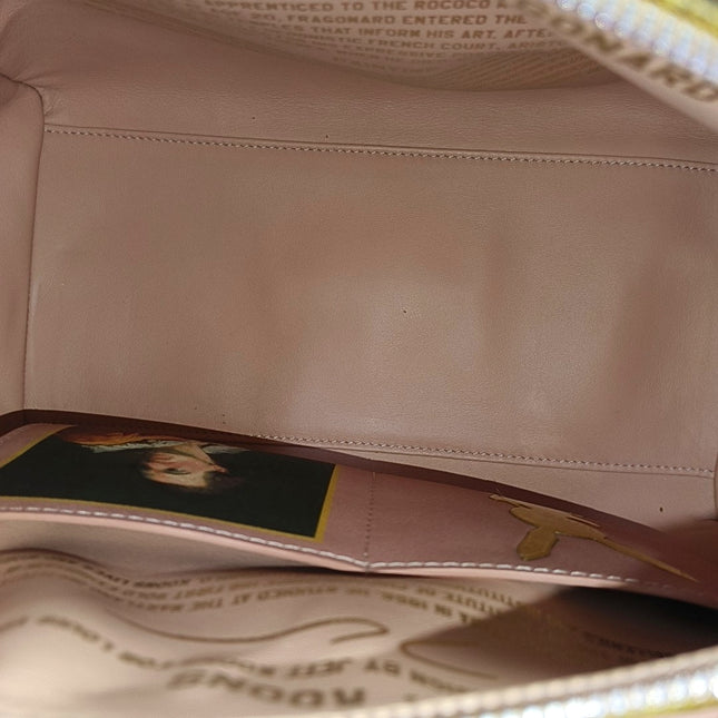 Louis Vuitton x Jeff Koons Speedy 30 Fragonard Girl with the Dog Top Handle Bag
