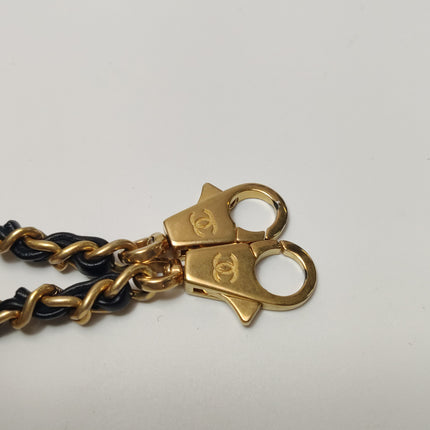 Chanel Coco Handle Small Black Shearling Gold Hardware, 2017