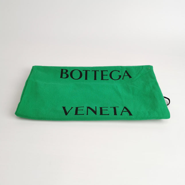 Bottega Veneta Pouch Calfskin Leather Burgundy Large