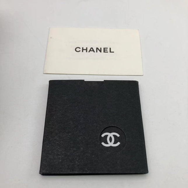 Chanel Single Flap Black Caviar Leather Vintage 24k Gold