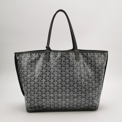Goyard Anjou PM Medium Tote Grey Reversible leather lining
