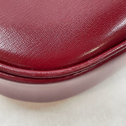 Gucci Jackie 1961 Red Leather Bag Small Shoulder Bag