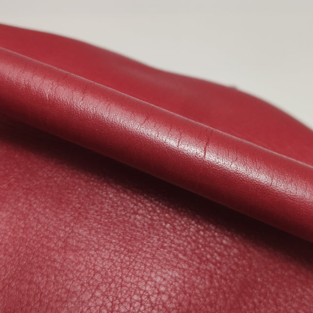 Loewe Puzzle Medium Red Leather with Zipper Crossbody Bag