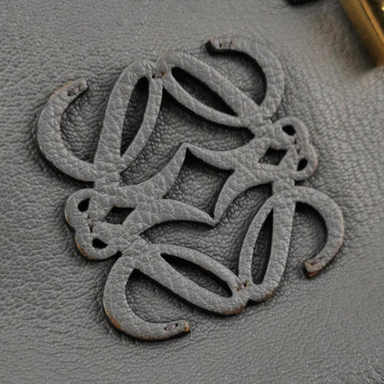 Sold Loewe Amazona 29 in Grey Lambskin Leather