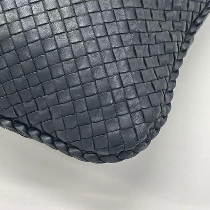 Bottega Veneta Veneta Hobo Maxi Black Leather 52-54cm