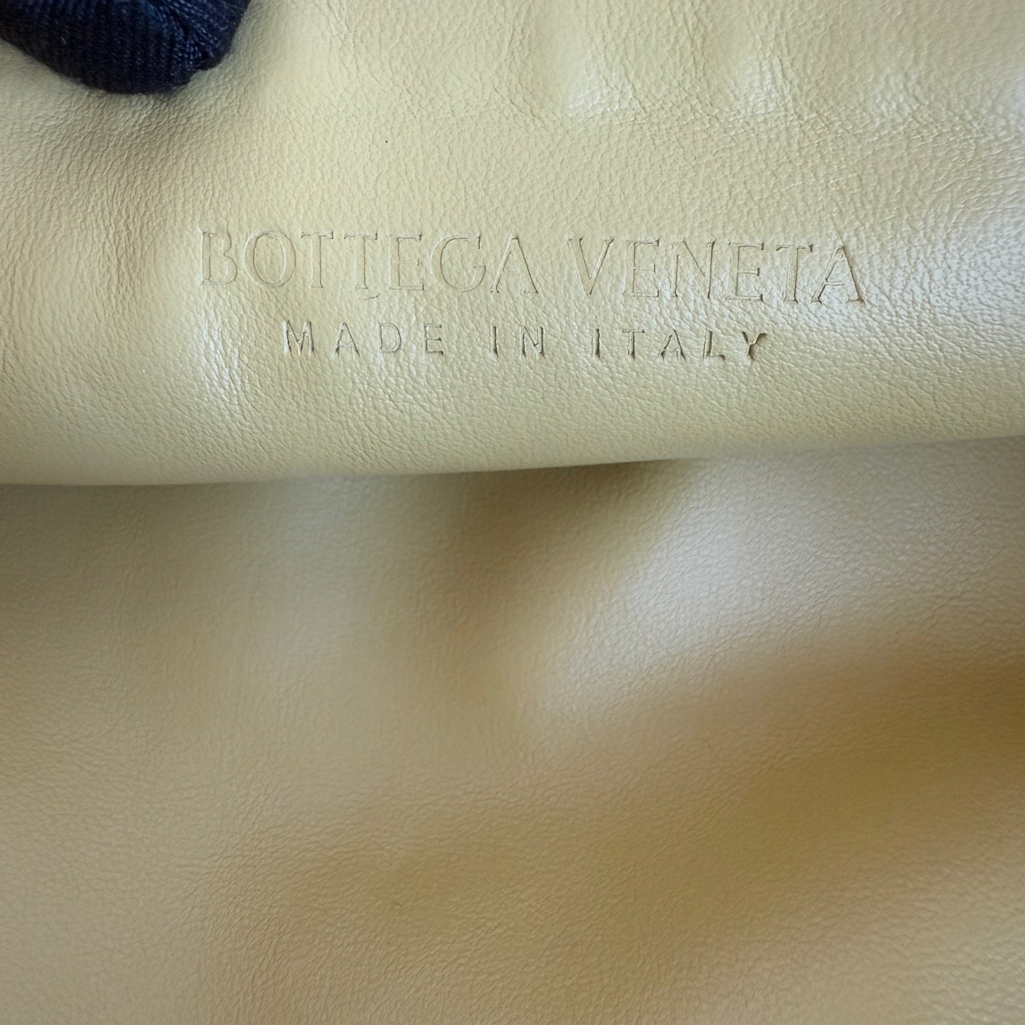 Bottega Veneta Jodie Small Yellow Lambskin Leather