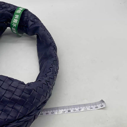 Bottega Veneta Hobo Bag Lambskin leather Navy Medium 47cm