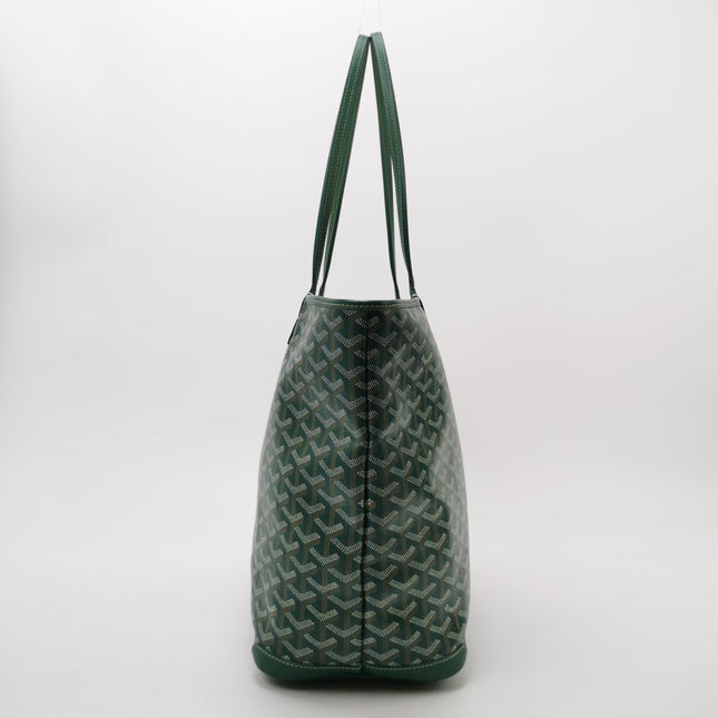 Goyard Artois Tote GM Large Green With Zipper
