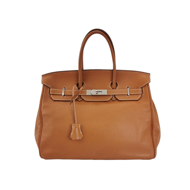 Hermes Birkin 35 Swift 37 Gold Palladium Hardware 2010-Luxbags