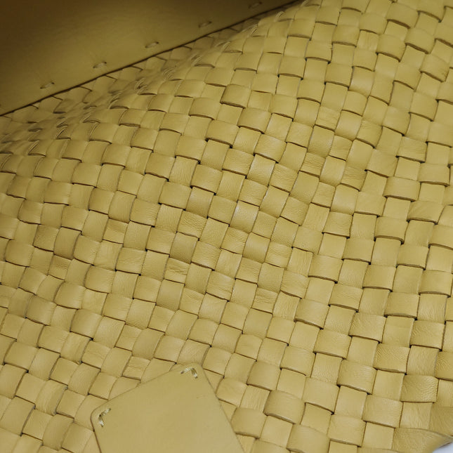 Bottega Veneta Cabat Limited Poussin Paillettes Tote Yellow