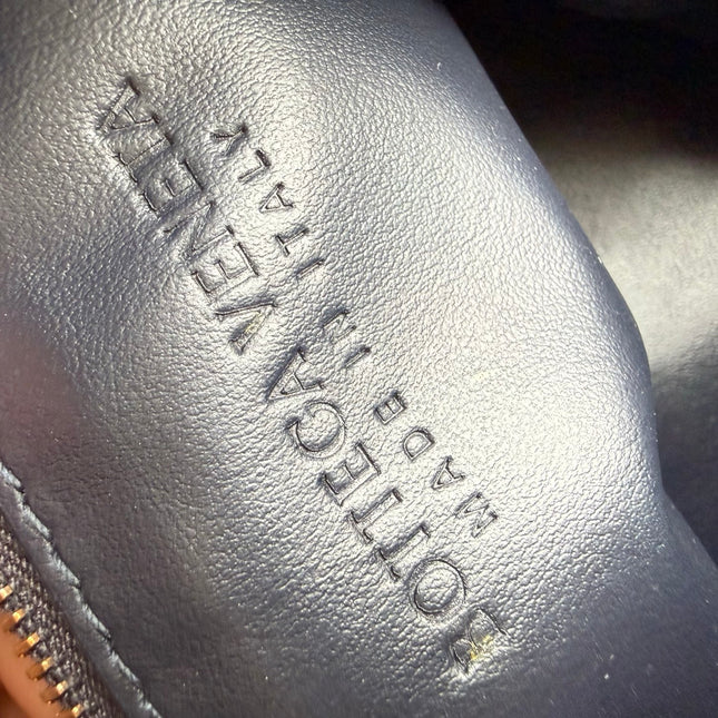 Bottega Veneta Hop Large Leather Navy Hobo Bag 55cm