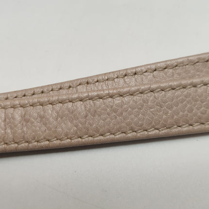 Chanel Deauville Tote Medium Pink Leather Leather Chain Straps