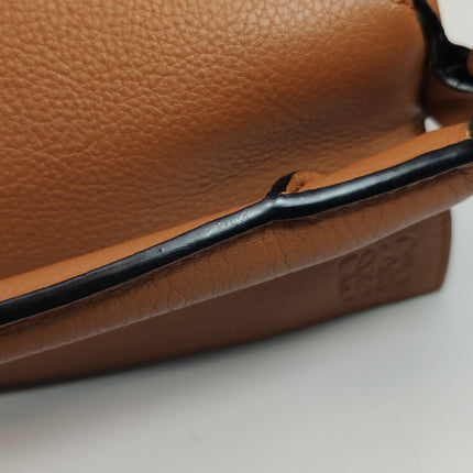 Loewe Puzzle Small Black White Brown Stripes Crossbody Bag