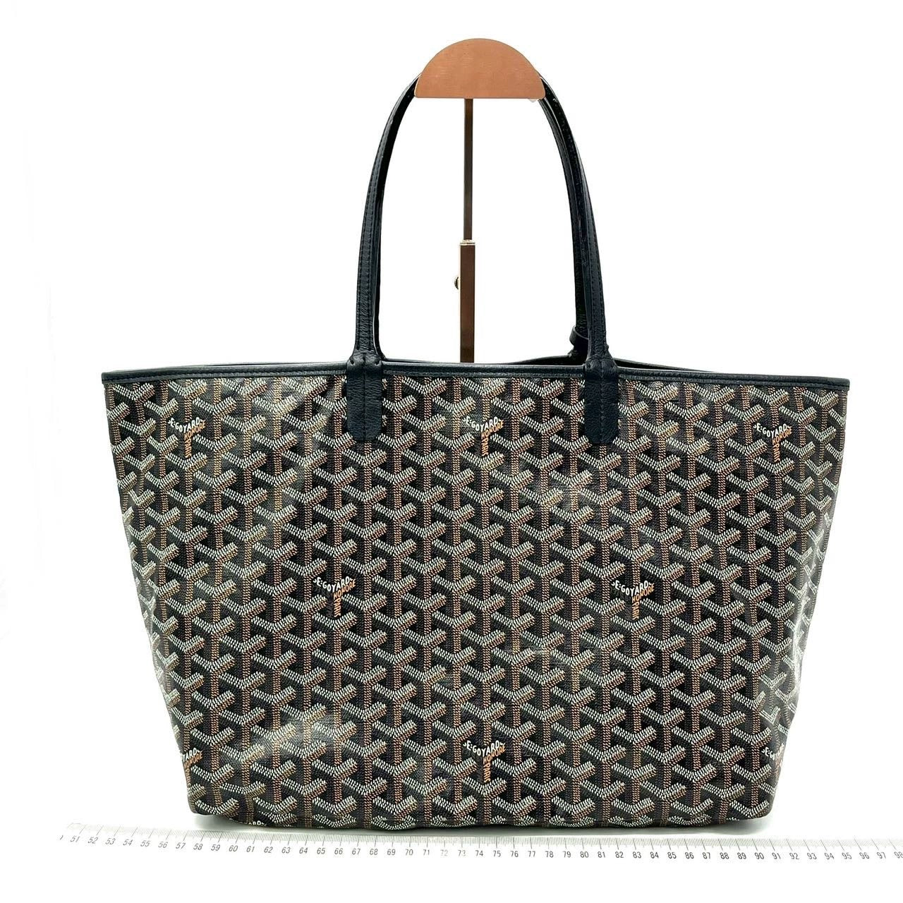 Goyard Saint Louis PM Tote Medium Black 2020-Luxbags