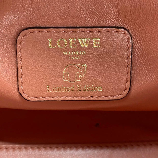 Loewe Amazona 28 in Orange Leather Goat Special Edition