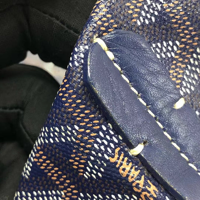 Sold Goyard Saint Louis 2012 GM Tote Large Navy