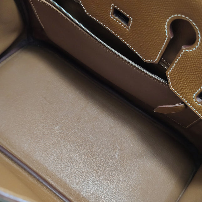 Hermes Birkin 30 Epsom Leather 37 Gold Gold Hardware 2009