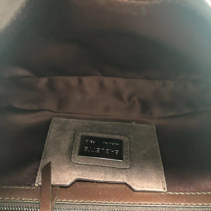 Fendi Baguette Blocks Abstract Pattern Glitter Sequin Shoulder bag