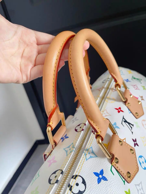 Louis Vuitton x Takashi Murakami Speedy 40 White Multicolor