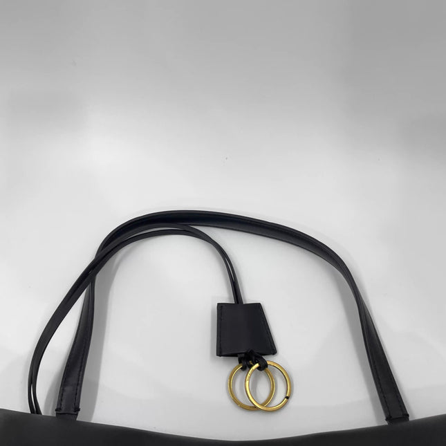 Balenciaga Rodeo Large Black Calfskin Leather Two Way Bag