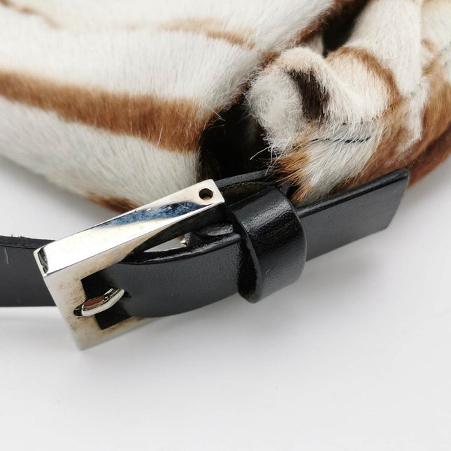 Sold Fendi Baguette Pony-hair Style Calfskin Leather in Horse Print