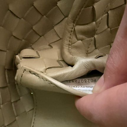 Bottega Veneta Small Andiamo Travertine Handbag