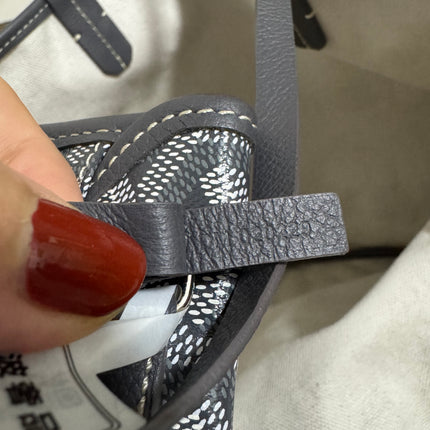 Goyard Saint Louis Tote PM Medium Grey French Bulldog