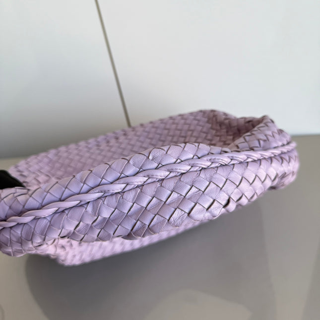 Bottega Veneta Hobo Bag Lambskin leather Lilac Purple Large 47cm