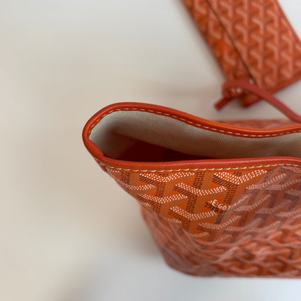 Goyard Saint Louis PM Tote Medium Orange 2018