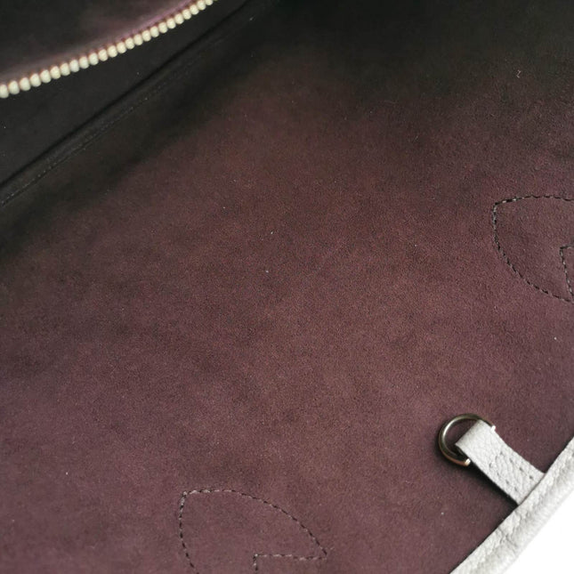 Sold Louis Vuitton Leather Neverfull MM Tote Medium Grey