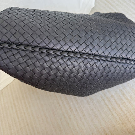 Bottega Veneta Veneta Hobo Midnight Navy Leather Bag Maxi 50cm