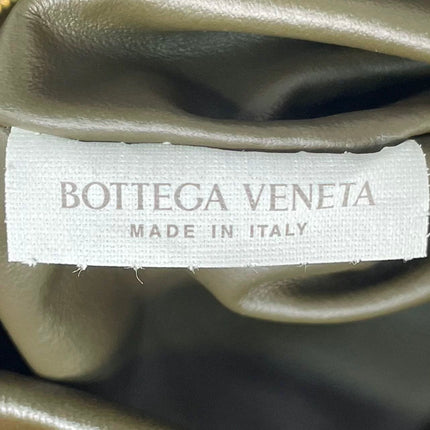 Bottega Veneta Hop Large Leather Dark Olive Green Hobo Bag