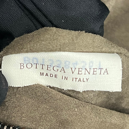Bottega Veneta Veneta Hobo Maxi Black Leather and Velvet 52cm